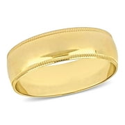 Everly Men's 10k Yellow Gold Wedding Ring